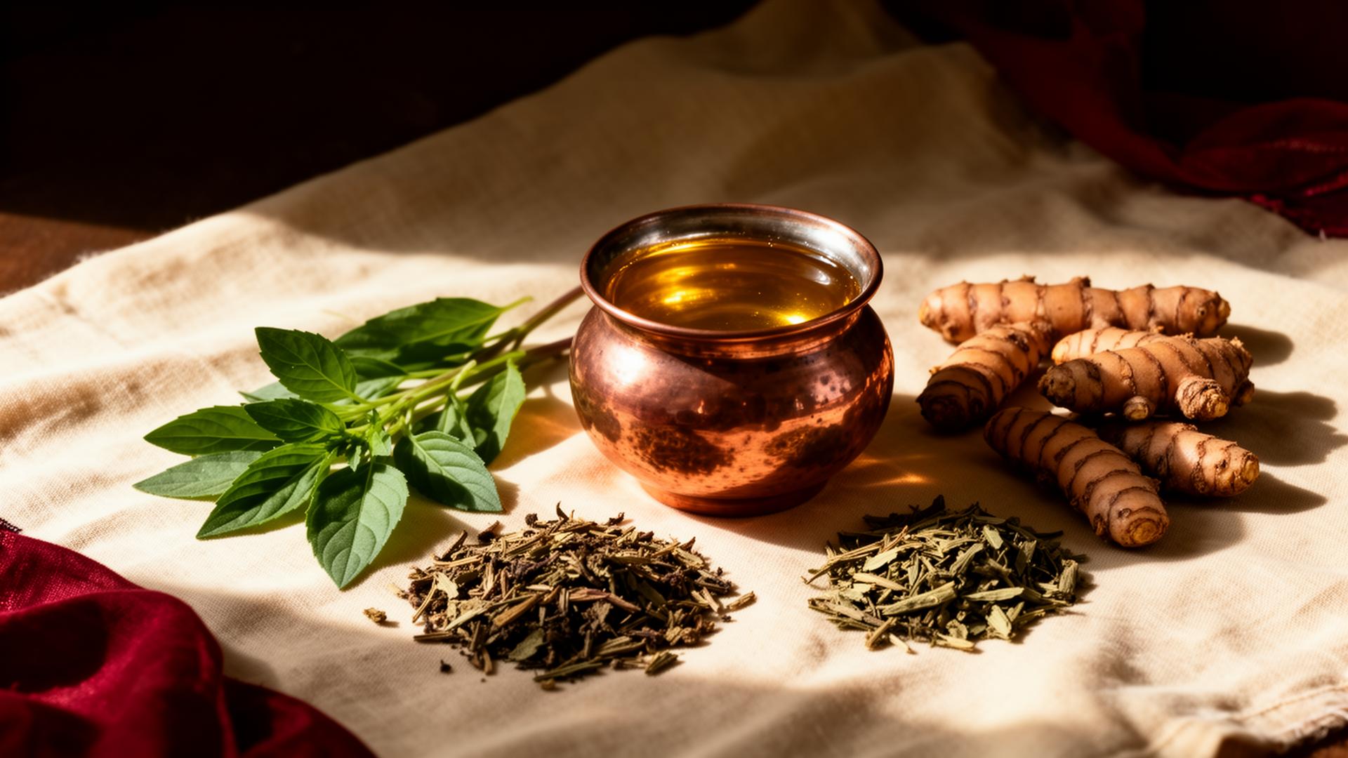 Ayurvedic herbs and oils