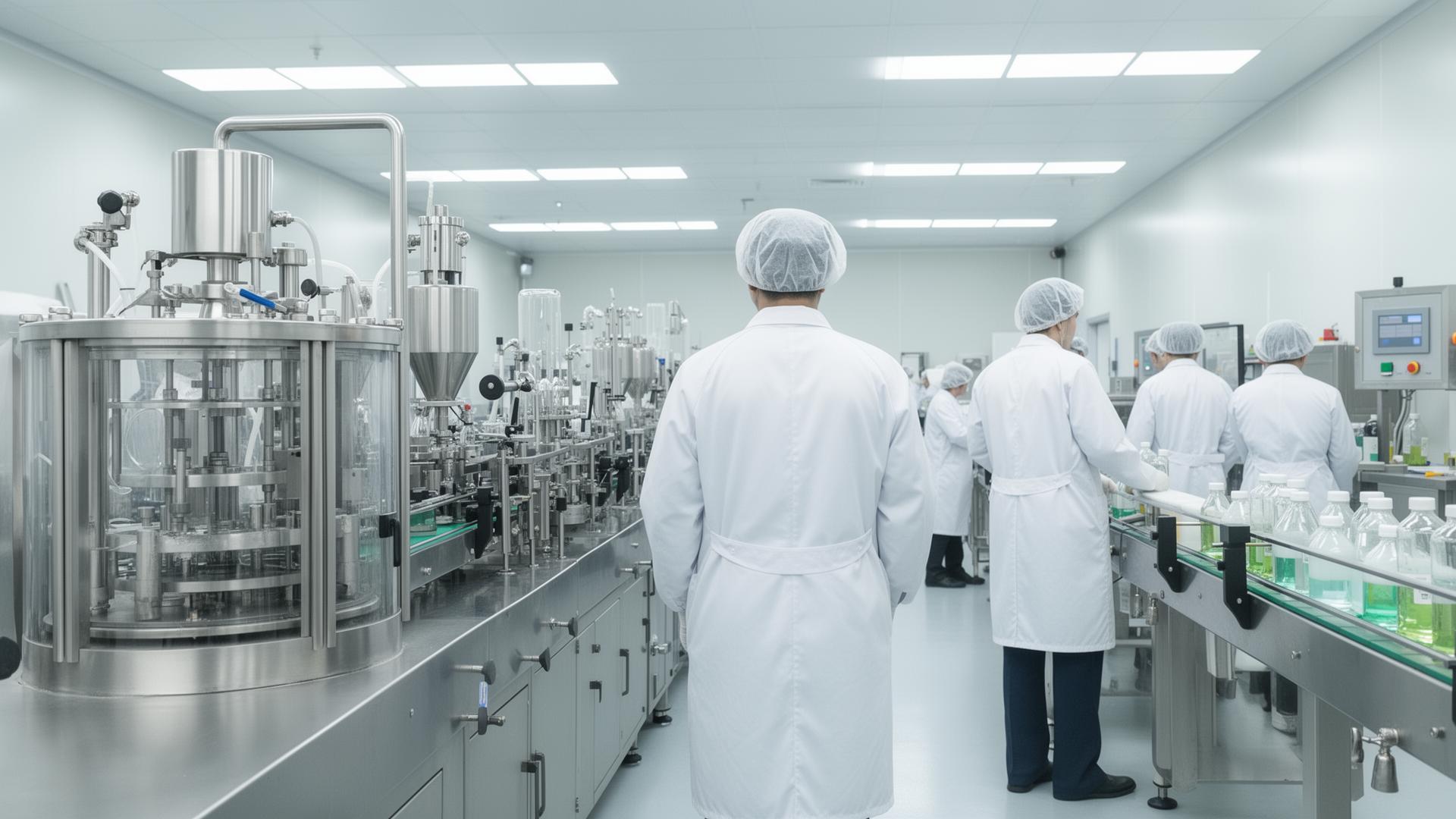 Modern manufacturing facility